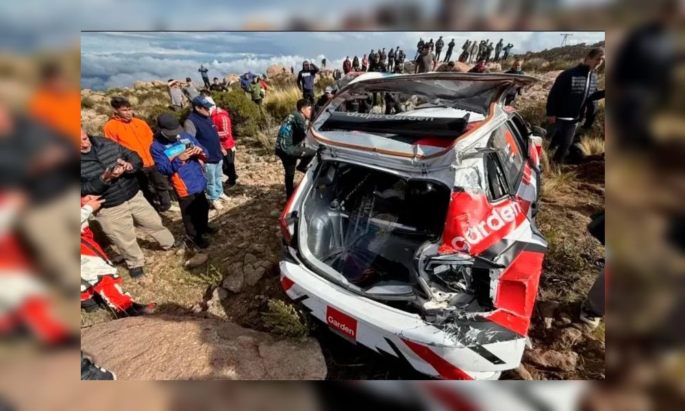 Accidente en el rally dejó una víctima fatal y obligó a suspender la carrera