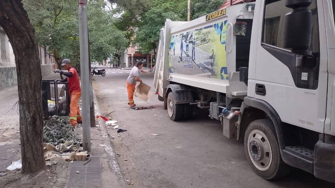 La Municipalidad de Capital confirmó que este lunes feriado se cumplirá con el servicio de recolección de residuos