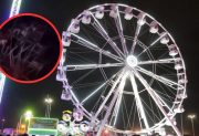 VIDEO. Se desplomó una rueda de la fortuna en una feria y dejó decenas de heridos