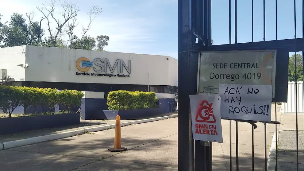 Se levantó el paro en el SMN: ATE advirtió que “el Gobierno ataca el derecho a huelga”