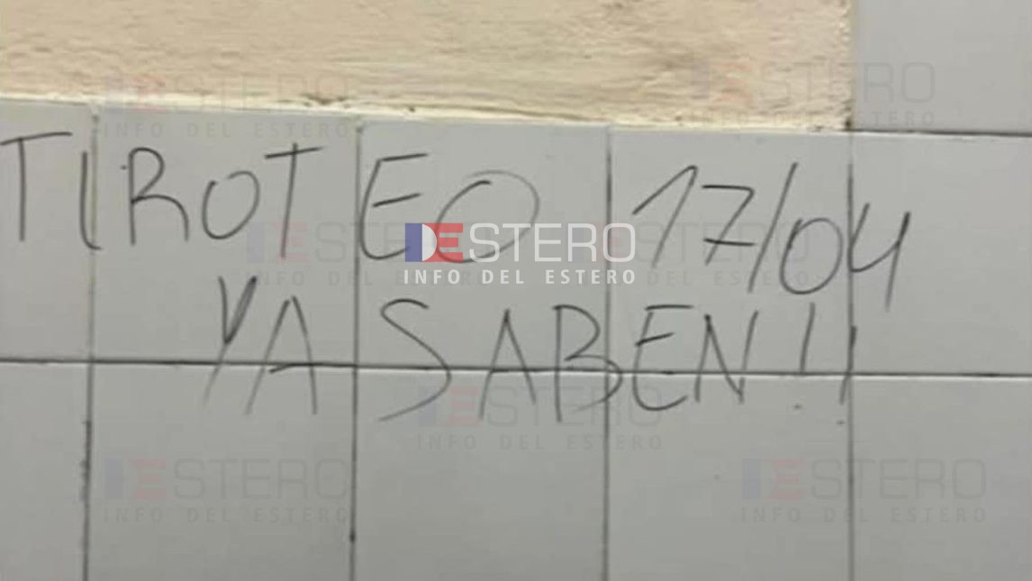 Se multiplican las amenazas en escuelas santiagueñas y analizan si se trata de un reto viral de TikTok