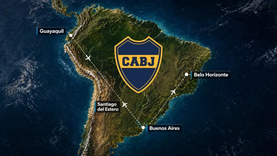 Boca afronta una seguidilla de viajes exigente en el tramo clave del semestre