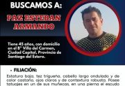 Buscan a un hombre del B° Villa del Carmen que salió de su casa hace más de una semana y no regresó