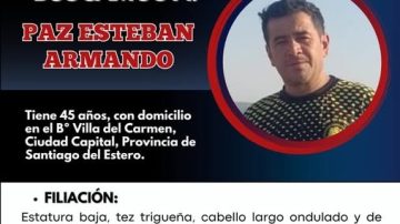 Buscan a un hombre del B° Villa del Carmen que salió de su casa hace más de una semana y no regresó