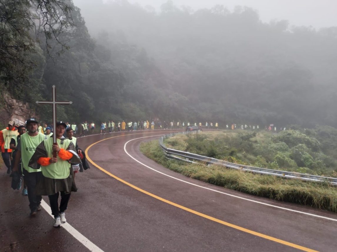 El Nodo Tecnológico se convertirá en un gran templo de fe con el padre Pepe y los peregrinos de la Virgen del Valle