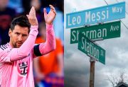 Lionel Messi tendrá una calle con su nombre en Estados Unidos durante el Mundial 2026