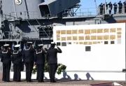 El Gobierno y la Armada rindieron homenaje a los caídos del ARA General Belgrano a 44 años de la tragedia