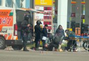 Lunes accidentado: una mujer fue trasladada al hospital Regional tras protagonizar un choque en Av. Alsina y Lugones