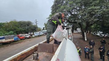 FOTOS. Gendarmería secuestró más de 112 kilos de cocaína ocultos en un camión cisterna