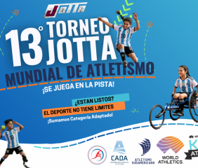 Todo listo para el 13° Torneo infantil Jotta “Mundial de Atletismo”: se suma la categoría Adaptado