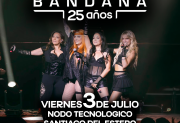 Bandana celebra sus 25 años con un show histórico en el Nodo Tecnológico
