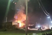 Murieron un bebé y dos adultos tras la explosión de un edificio en Perito Moreno