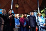 En la multitudinaria marcha en Santiago, Ledesma defendió la universidad pública y el sistema científico