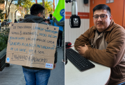 Nahuel Flores, el estudiante que emocionó con su pancarta: “La universidad pública me cambió la vida”