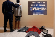 Cometió un robo, quedó filmado y la policía lo detuvo tras allanar su vivienda