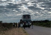 Pésimo estado de los colectivos de San Cristóbal: diez horas varados y sin asistencia en la ruta