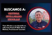 La policía busca a un joven de 28 años que falta de su hogar desde el 20 de abril