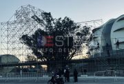 Santiago se prepara para el show de Airbag en el Estadio Único