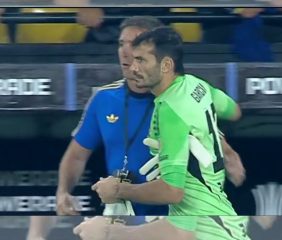 Boca: Por la lesión de Brey, Javier García volvió al arco tras dos años de inactividad