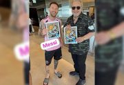 Ídolos cara a cara: Messi y Kiko compartieron un momento único
