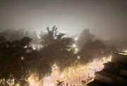 Santiago amaneció bajo una densa niebla este miércoles que tendrá una máxima de 29 grados