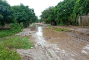 Un pantano: así están las calles del barrio El Tabique de La Banda