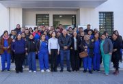 Roger Nediani encabezó el homenaje a enfermeros y enfermeras en su día
