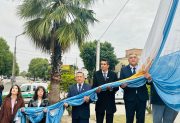 La Banda conmemoró la Revolución de Mayo con un acto en la plaza Belgrano