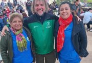 El padre Pepe impulsó una jornada con controles de salud en la parroquia Nuestra Señora de Lourdes