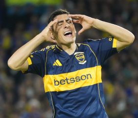 Problema para Úbeda: Merentiel se desgarró y es duda para el partido clave de Boca