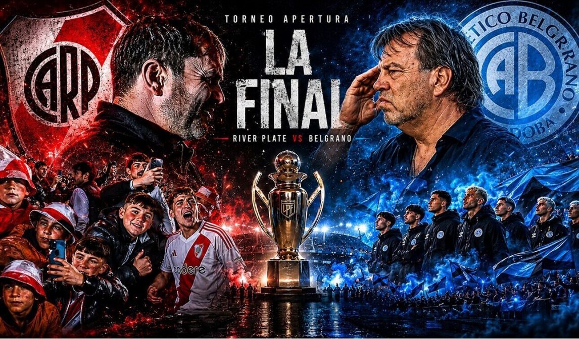 River y Belgrano definen el Apertura en una final histórica en Córdoba