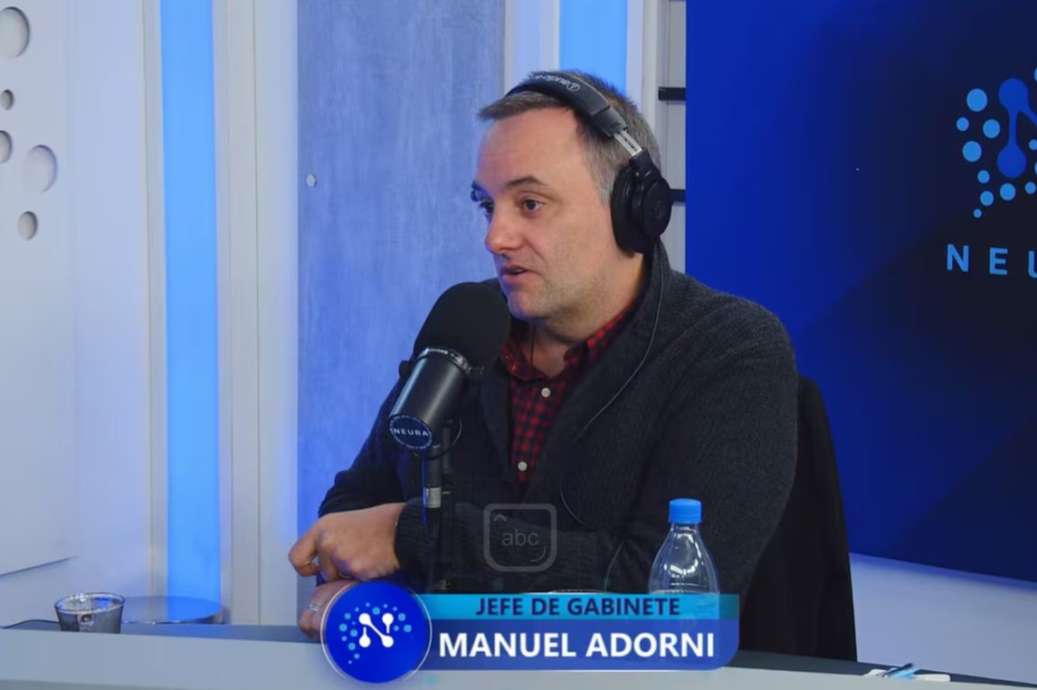 “No puedo hablar”, Adorni insistió en su inocencia en la causa por enriquecimiento ilícito