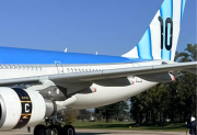Presentaron el avión que llevará a la Selección al Mundial