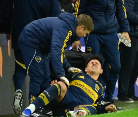 Boca confirmó la lesión de Adam Bareiro y será baja en partidos clave de la Libertadores