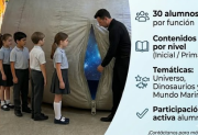 El planetario móvil Gemini llega a La Banda con una propuesta educativa e inmersiva para los chicos