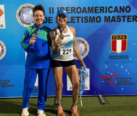 Betina Cuar brilló en Lima y llevó la bandera de Añatuya a lo más alto del Iberoamericano Máster