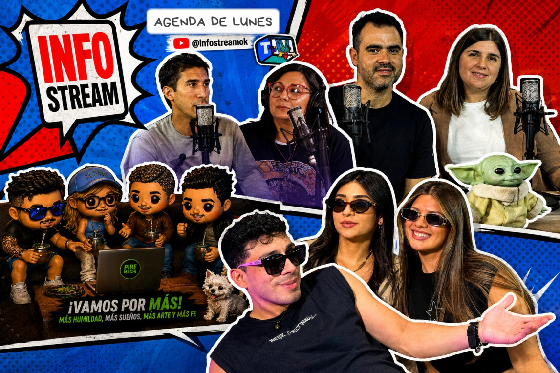 🔔 Arrancamos la semana con todo en Info Stream: la programación completa de este lunes