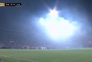 Escándalo en Medellín: tuvieron que suspender el partido entre DIM y Flamengo por graves incidentes