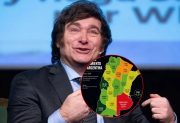 Milei compartió un mapa fake sobre el crecimiento económico y la Universidad Austral salió a desmentirlo