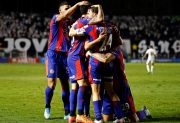 San Lorenzo empató con Santos y quedó líder en la Sudamericana