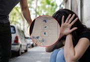 Pareja “narco” quedó detenida en plena vía pública por darle una paliza a la ex de él