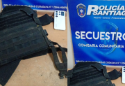 Barrio Colón: la policía recuperó un chaleco táctico y un celular robados