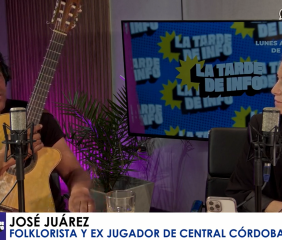 José Juárez: “Es un orgullo cantarle a mi querido Central Córdoba en sus 107 años”