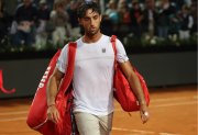 Thiago Tirante no pudo con Medvedev y terminó su gran torneo en Roma