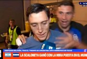 Dibu Martínez celebró el debut de Santiago Beltrán en la Selección Argentina