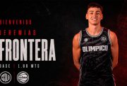 Jeremías Frontera se convirtió en la segunda incorporación de Olímpico