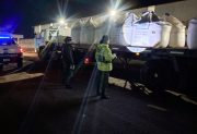 Tras detectar un camión irregular, descubren un gigantesco acopio de carbonato de sodio
