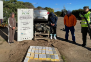 Descubren 27 kilos de cocaína “delfín” sumergidos dentro del tanque de combustible de un auto