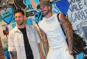 Messi llegó a Kansas para sumarse a la Selección Argentina