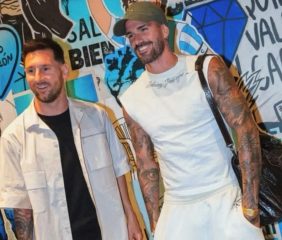 Messi llegó a Kansas para sumarse a la Selección Argentina
